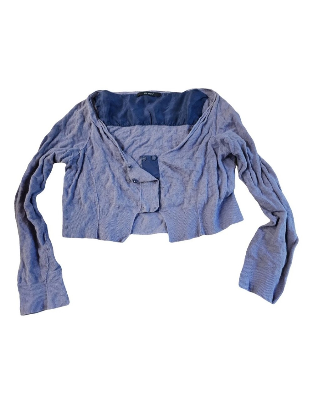 SITA MURT  Algodon Cotton Cardigan- Designer Size Italian 42 US M